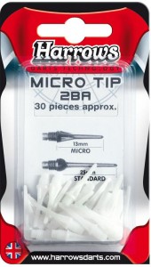 Harrows plast hroty MICRO TIP 2ba, 30ks, 25017