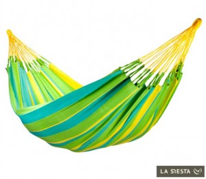 La Siesta houpací síť Sonrisa, single, SNH14-4, lime