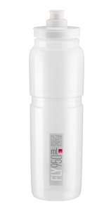 Elite láhev Fly 0,95 L, čirá, šedé logo, 26255
