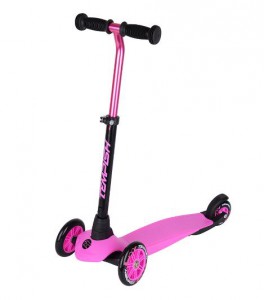 Tempish skládací koloběžka TRISCOO, se 3 koly, pink