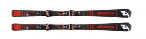 Nordica sjezdové lyže DOBERMANN SPITFIRE RB FDT + vázání, black-red, set, doprodej