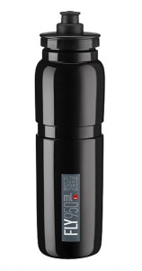 Elite láhev Fly 0,95 L, černá, šedé logo, 26255