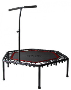 Sedco trampolína fitness s madlem HEXAGON 122 cm, 5263
