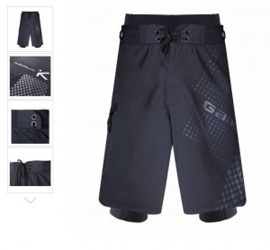 Hiko vodácké šortky s neoprenem GAMBIT, 30600