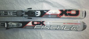 Fischer sjezdové lyže CX 2.2 + vázání FS 10, set, doprodej