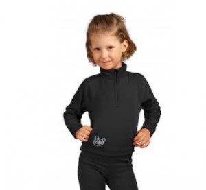 Hiko dětské funkční triko TEDDY, černá, 34200