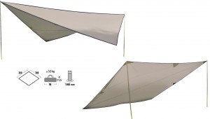 High Peak sluneční clona Tarp 1