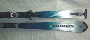 Salomon dámské sjezdové lyže Rush No7 + vázání S 710, set