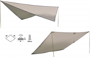 High Peak sluneční clona Tarp 2, model 2020