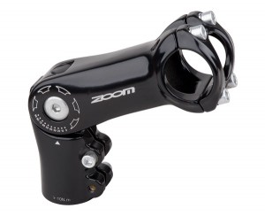 Zoom představec Ahead 1-1/8" Al 90 mm, stavitelný, TDS, průměr 31.8, 10008