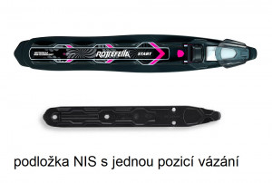 Rottefella běžecké vázání START NIS + podložka, NNN, set