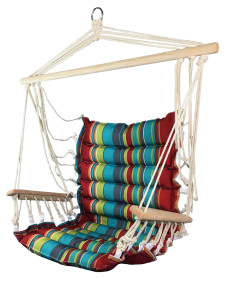 Sedco závěsné houpací křeslo SUPER COLOR s opěrkami, 15038-4