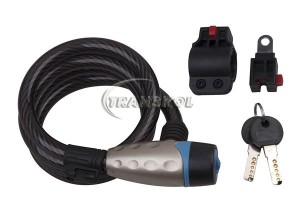 4Ever zámek spirála Plus M12 x 120cm, 23430