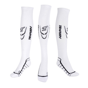 Tempish štulpny s ponožkou ATACK II, white