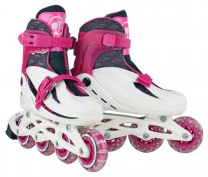 Powerslide dětské kolečkové brusle Barbie Lil Girl, doprodej