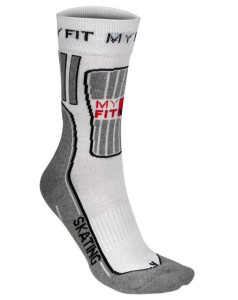 Powerslide ponožky MY FIT Skating Socks White, 20/21, 900988