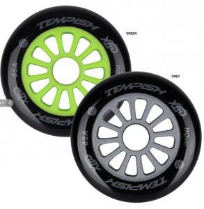 Tempish kolečko PU 85A 110x24, GREY, 1ks
