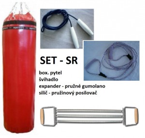 Apriori set 6 (boxovací pytel + siliče + švihadlo), sada