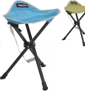 REDCLIFFS Sedačka - trojnožka Camping, zelená
