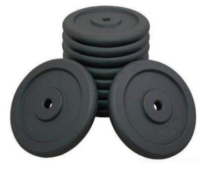 Sedco závaží na činku - kotouč 10 kg, pr. 25 mm, 1 ks, 35014