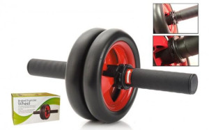 Sedco posilovač kolečko dvojité DB-703 s brzdou, 0703