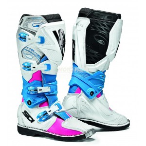 Sidi dámské off road boty X-3 LEI, pink-white-white-ligt blue, doprodej