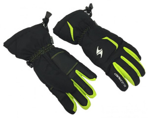 Blizzard dětské prstové rukavice Reflex JUNIOR, black-yellow