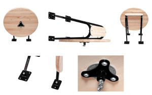 Apriori odrazná deska profi s konstrukcí