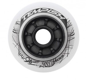 Tempish kolečka in line TW 90x24 85A, sada (8ks)