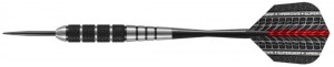 Harrows šipky BLACK JACK, steeltip, 20g, sada