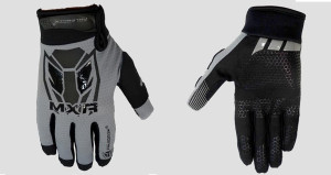 Polednik motokros (off road) rukavice HRNT MXR, šedá