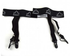 WinnWell junior hokejové podvazky BLACK JR