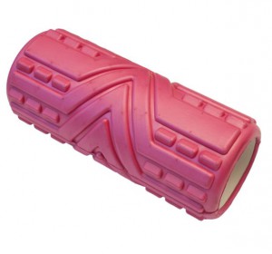 Yate masážní VÁLEC,  33x14 cm, růžový