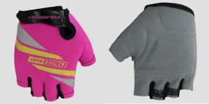 Polednik dětské cyklistické rukavice ACTIVE BABY, růžová
