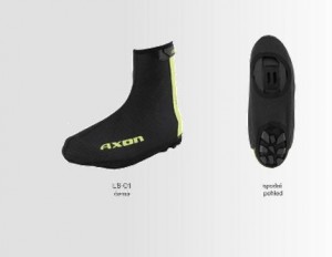 Axon návleky na cyklistické tretry WINDSTER II, černá