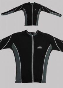 Polednik cyklistický dres PODZIMNÍ, dlouhý rukáv, černá