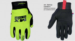 Polednik off road - motokros rukavice MX PRO EVO, fluo