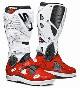 Sidi off road boty CROSSFIRE 3 SRS, black-red-white, doprodej