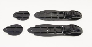 Rottefella běžecké vázání NIS-TOURING AUTO, black + podložka NIS, NNN, set