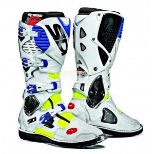 Sidi off road boty CROSSFIRE 3, yellow fluo-white-blue, doprodej