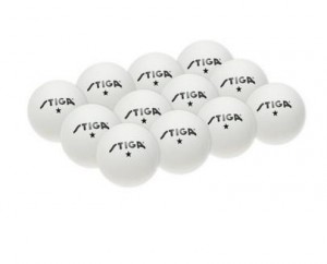 Stiga míčky na stolní tenis 1* training, sada 12 ks, 3438A