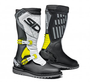 Sidi trial boty TRIAL ZERO.2, black-white-yellow, 2022