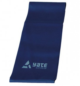 Yate cvičební guma FIT BAND, 120x12cm, extra tuhý, modrý