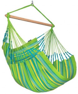 La Siesta houpací závěsná sedačka Domingo, DOL18R-48, lime
