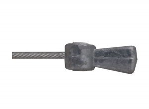 Alhonga brzdové lanko spojovací MTB 380mm, 15050