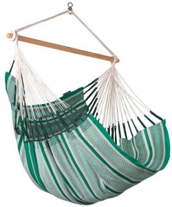 La Siesta houpací závěsná sedačka Habana comfort pattern, HAL18P-x4 agave
