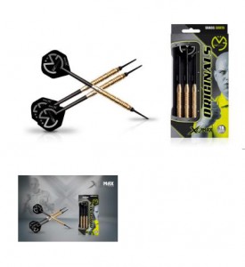 XQ MAX šipky Steel Brass Michael van Gerwen 18 g, 1101060