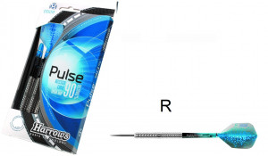 Harrows šipky Pulse 90%, steeltip, 25g, sada