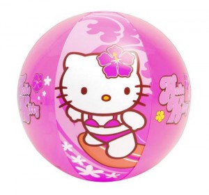 Intex míč plážový HELLO KITTY, 51 cm, 58026