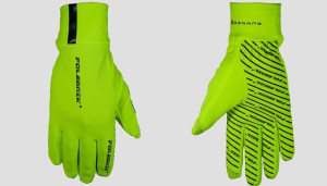 Polednik slabší rukavice RUNNER X, fluo